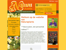 Tablet Screenshot of naturaplants.nl